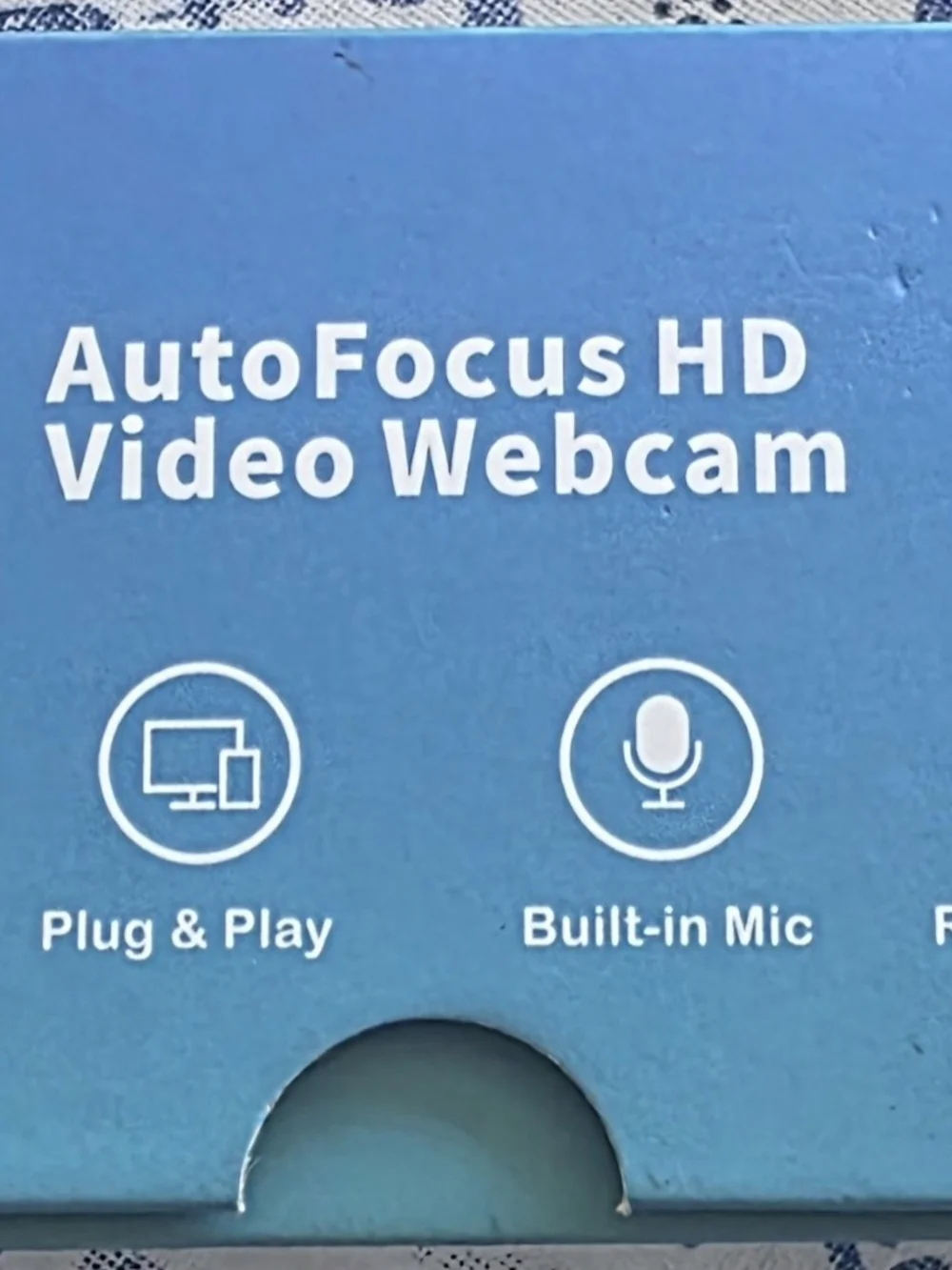 ProFocus HD Video Webcam with Privacy Cover - Blue/Green
